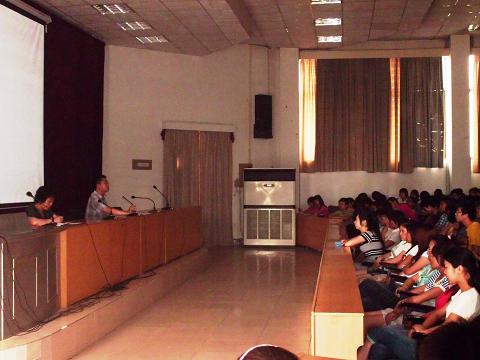 机电工程学院考风考纪及安全教育工作会