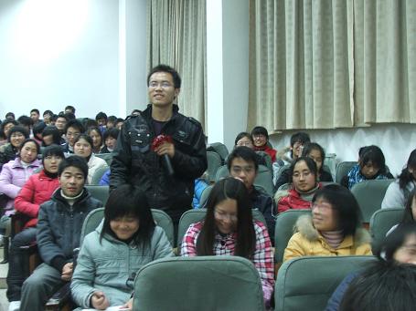 机电学院与财经学院联合举办“心灵有约”心理讲座